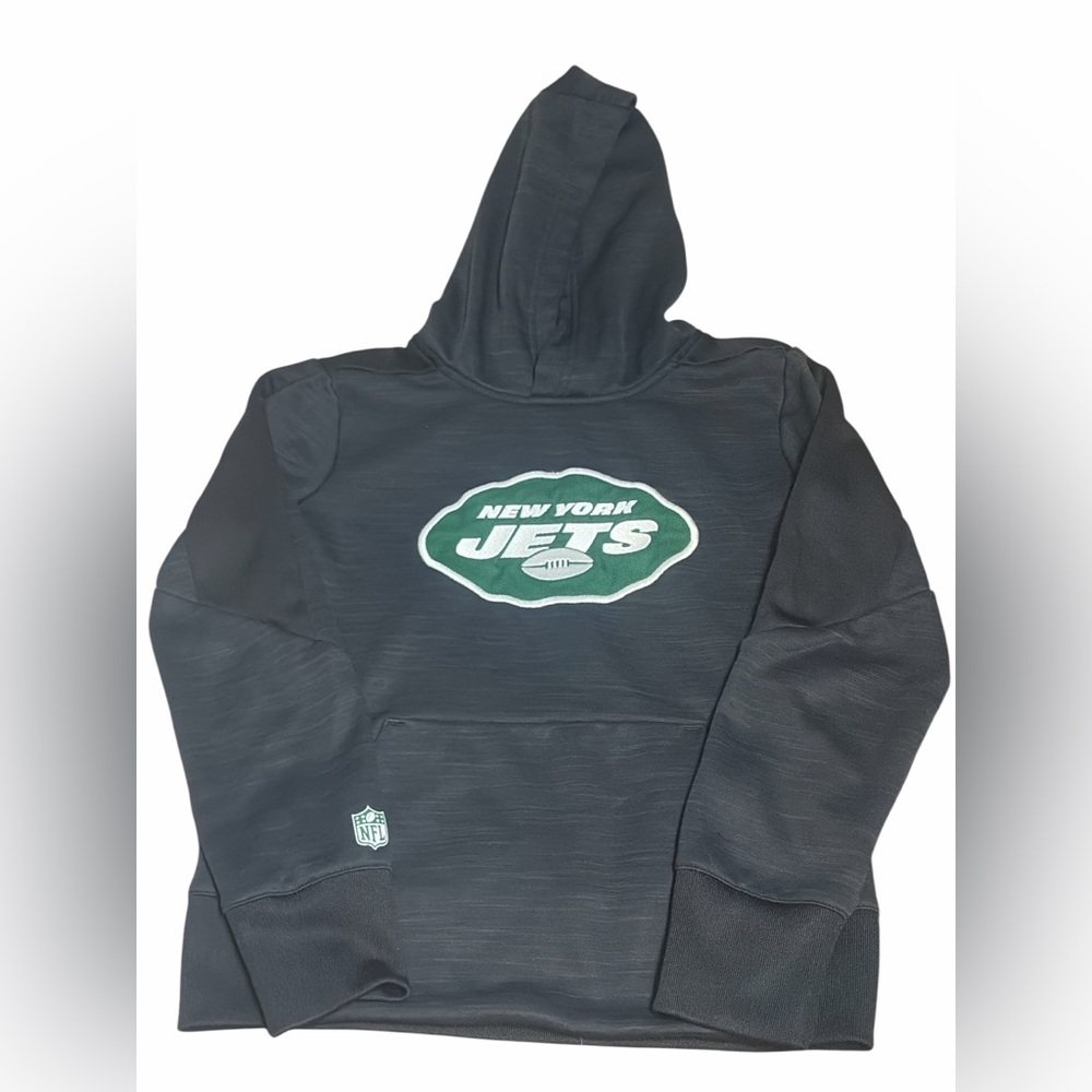 NFL New York Jets Black and Green Hoodie